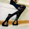 Black Patent Glossy Ballet Ballerina Super High Stieltto Heels Lady Gaga Weird  Shoes
