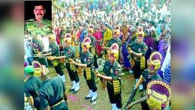 ಗೌರವದೊಂದಿಗೆ ಯೋಧನಿಗೆ ಅಂತಿಮ ನಮನ