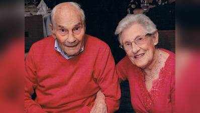 ब्रिटेन: 103 साल का दूल्हा और 91 साल की दुल्हन