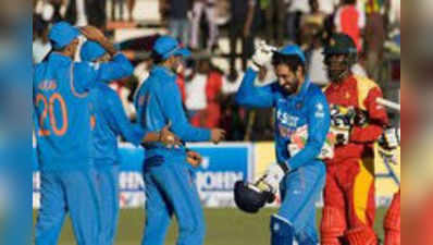 ಮೊದಲ ಟಿ20: ಭಾರತಕ್ಕೆ ಜಿಂಬಾಬ್ವೆ ವಿರುದ್ಧ 54 ರನ್‌ಗಳ ಜಯ