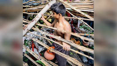 দুর্যোগ দেখেই ফিরছেন মমতা