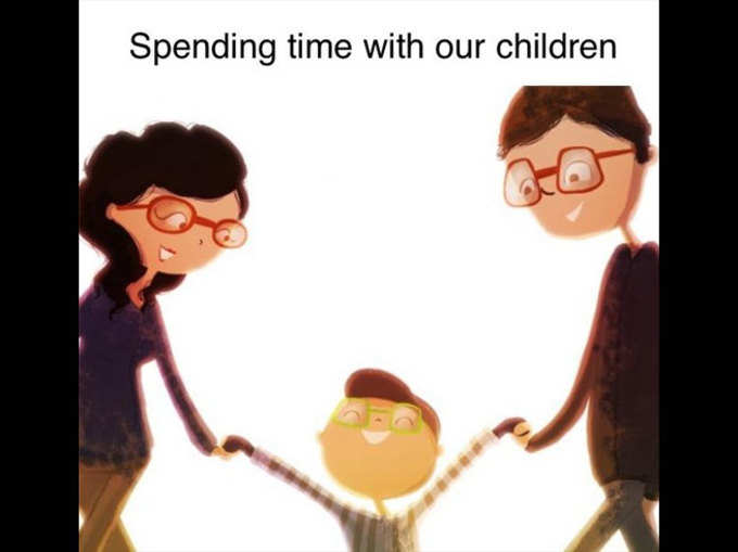 बच्चों के साथ समय बिताएं