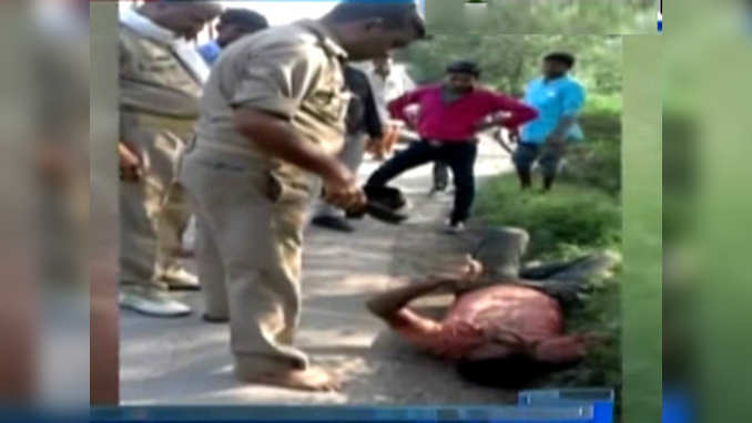 Moradabad: Police brutality caught on camera