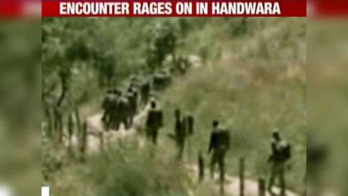 Handwara: 2 terrorists killed, 2 soldiers martyred; encounter still underway