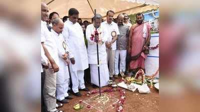 ಪಿಕೆಟಿಬಿ ಬಳಿ ಟ್ರಾಮಾ ಕೇಂದ್ರಕ್ಕೆ ಗುದ್ದಲಿ ಪೂಜೆ