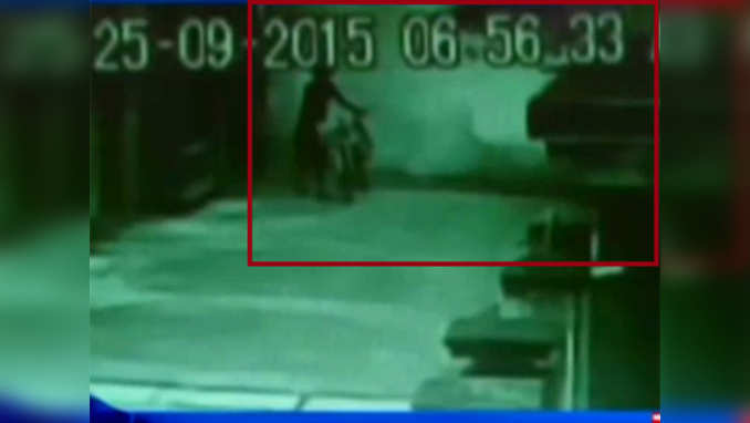 Caught on CCTV: Minor explosion outside TMC councillor’s house