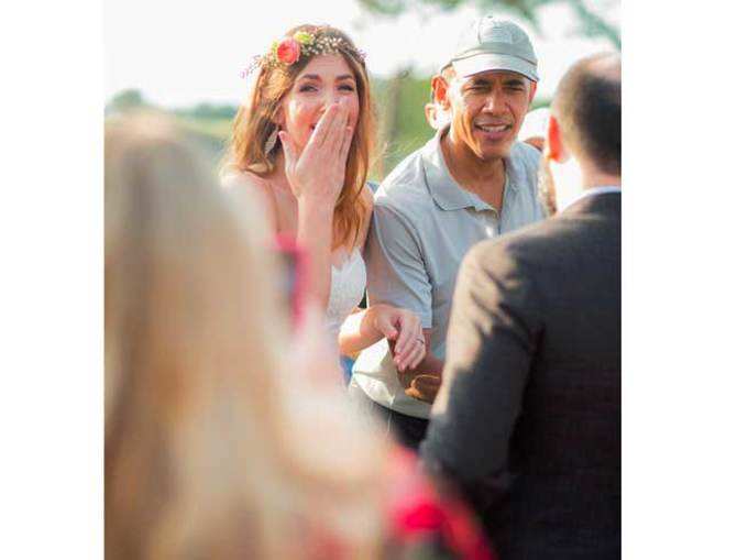 जब शादी के वक्त हो गई प्रेजिडेंट ओबामा से मुलाकात!