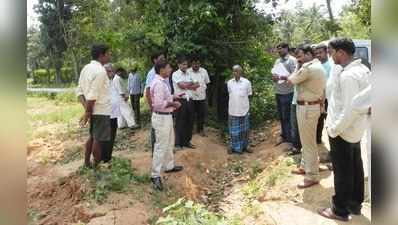 ಗ್ಯಾಸ್ ಸರಬರಾಜು ಪೈಪ್ ಅಳವಡಿಕೆಗೆ ಅಡ್ಡಿ