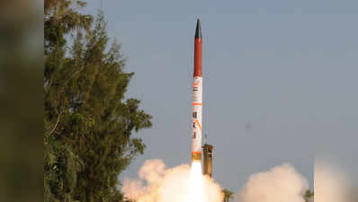 अग्नि बलिस्टिक मिसाइल अग्नि-4 का हुआ परीक्षण