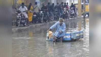 மழையில் சுருண்ட வடபழனி