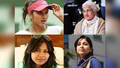 बीबीसी की टॉप 100 लिस्ट में सानिया मिर्जा समेत सात भारतीय महिलाएं