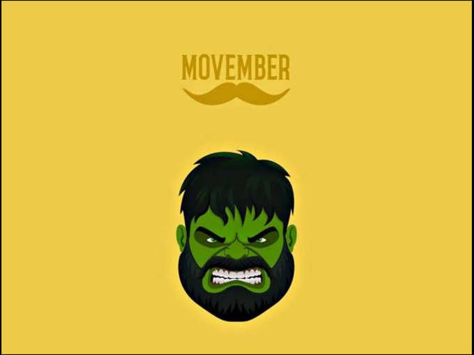 नो शेव नवंबर: मूछों वाले सुपरहीरो
