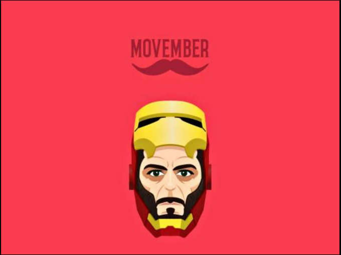 नो शेव नवंबर: मूछों वाले सुपरहीरो