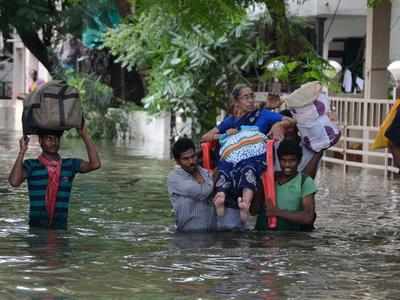 ചെന്നൈയിൽ കനത്ത മഴ; കേന്ദ്രം 939 കോടി നൽകും