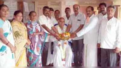 ಕೋಡಿಮೋಳೆ ರಾಜಶೇಖರ್‌ಗೆ ಸನ್ಮಾನ