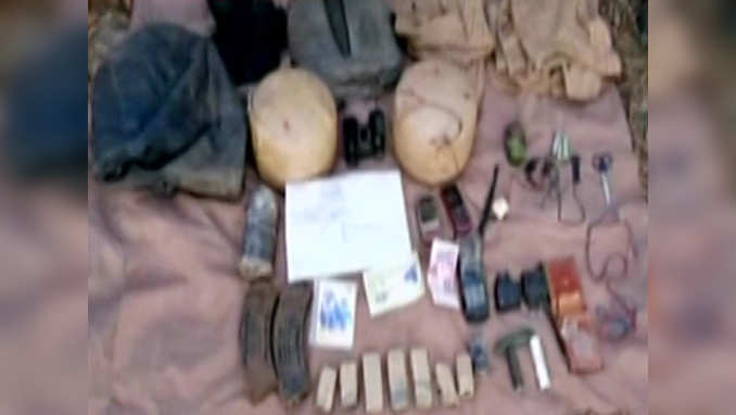 Huge cache of arms recovered in Jammu and Kashmir
