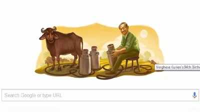 ভারগিজ কুরিয়েনের জন্মদিনে Google Doodle-এর শ্রদ্ধা