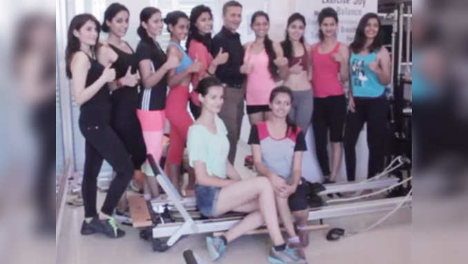 Campus Princess: Fitness session with Samir and Namrata Purohit