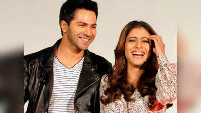 Kajol and Varun Dhawan compete to bag AbRam’s attention 