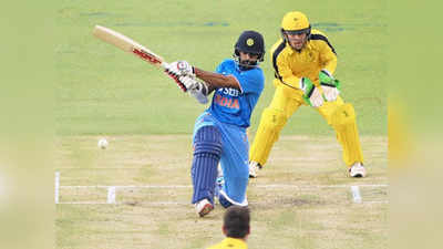 अभ्यास मैच में भारत ने वेस्टर्न ऑस्ट्रेलिया को 74 रनों से हराया