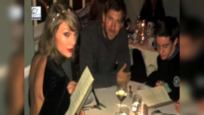Who interrupted Taylor-Calvin’s romantic date? 
