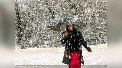 कश्मीर में शीतलहर से मिली हल्की राहत