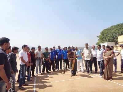 ಜಿಲ್ಲಾ ಮಟ್ಟದ ಕ್ರಿಕೆಟ್ ಪಂದ್ಯಾವಳಿಗೆ ಚಾಲನೆ