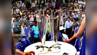 T20 World Cup trophies reach Kolkata 