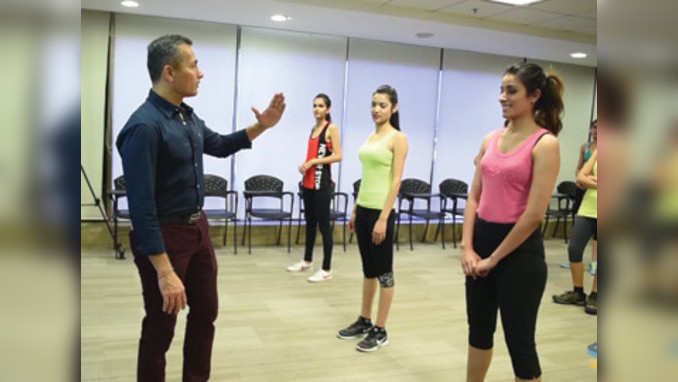 Campus Princess 2016: Fun session with fitness guru Samir Purohit