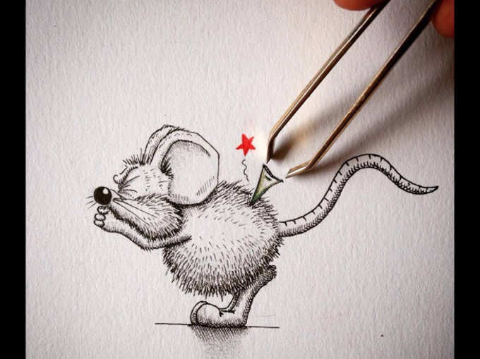 इस चूहे के सपने में आता है मिकी माउस!