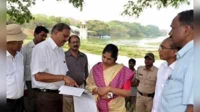 ಕುಕ್ಕರಹಳ್ಳಿ ಕೆರೆ ಕಾಮಗಾರಿ ಪರಿಶೀಲನೆ