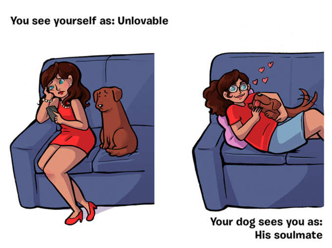 अपने कुत्ते की नजर में आप सुपरहीरो हैं