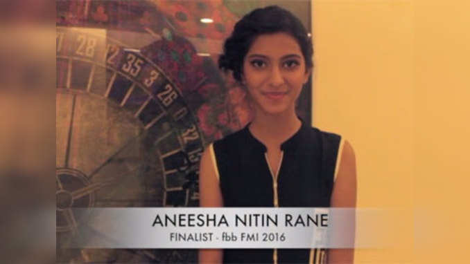 जानिए: fbb फेमिना मिस इंडिया 2016 की फाइनलिस्ट अनीशा राणे के बारे में