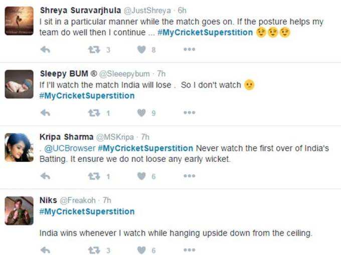 इंडियन क्रिकेट फैंस के रोचक अंधविश्वास