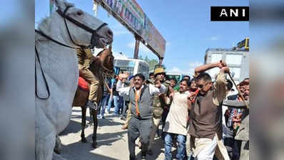 घोड़े को पीटने वाले विधायक को पार्टी से निकाला जाए: मेनका गांधी