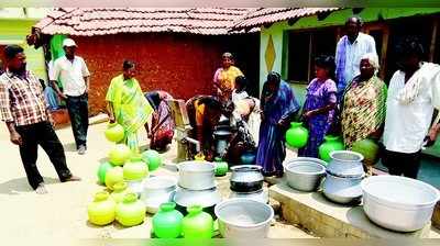 ಜಾಬಗೆರೆ: ಹನಿ ನೀರಿಗೂ ತತ್ವಾರ