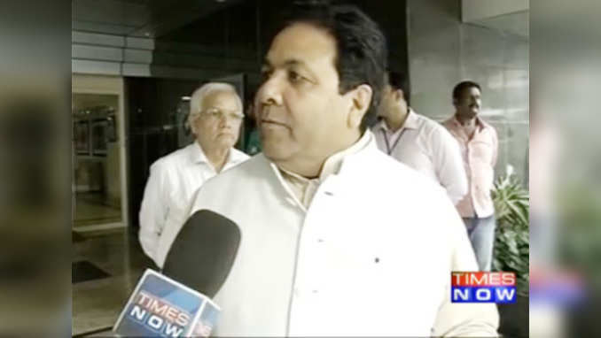 Go to Marathwada, do something for farmers: Rajeev Shukla to reporter 