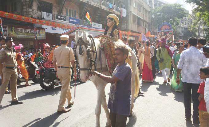 नववर्ष स्वागत यात्रा...