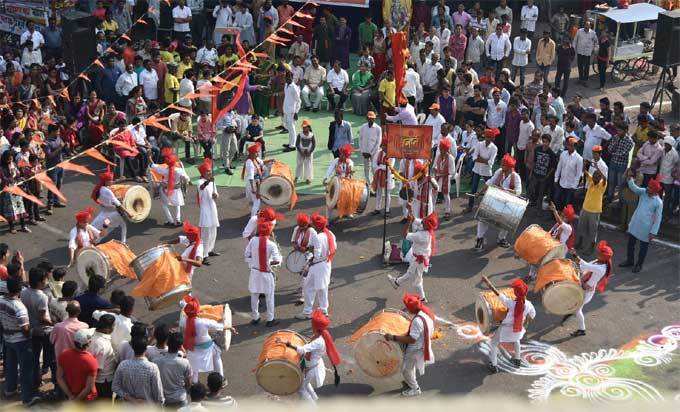 नववर्ष स्वागत यात्रा...