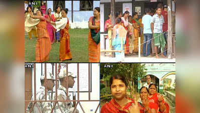 तस्वीरों में: असम और पश्चिम बंगाल में चुनाव के रंग