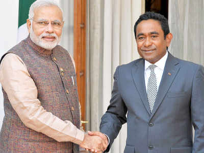 मालदीव के राष्ट्रपति अब्दुल्ला से मोदी की मुलाकात: भारत की यह है टेंशन