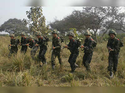 असमः पंगेरी में चौकसी बरत रही सेना, पुलिस