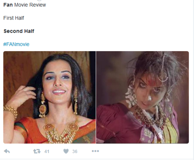 इंटरवल के बाद कैसी है शाहरुख की फैन, ट्विटर पर उड़ा मजाक