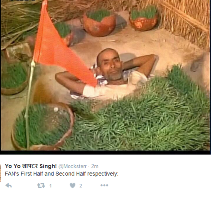 इंटरवल के बाद कैसी है शाहरुख की फैन, ट्विटर पर उड़ा मजाक