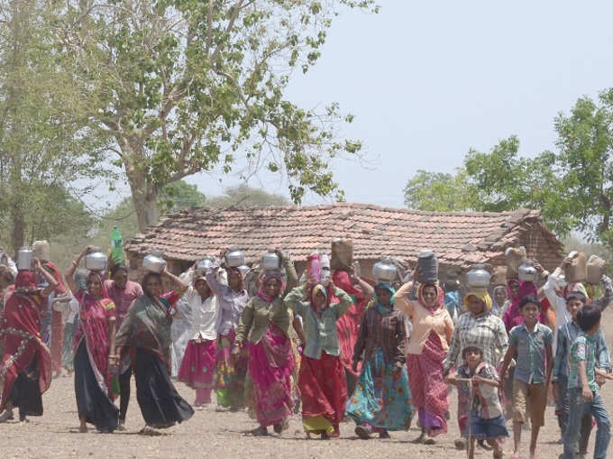 गुजरात के सौराष्ट्र में सूखे का भयानक चेहरा