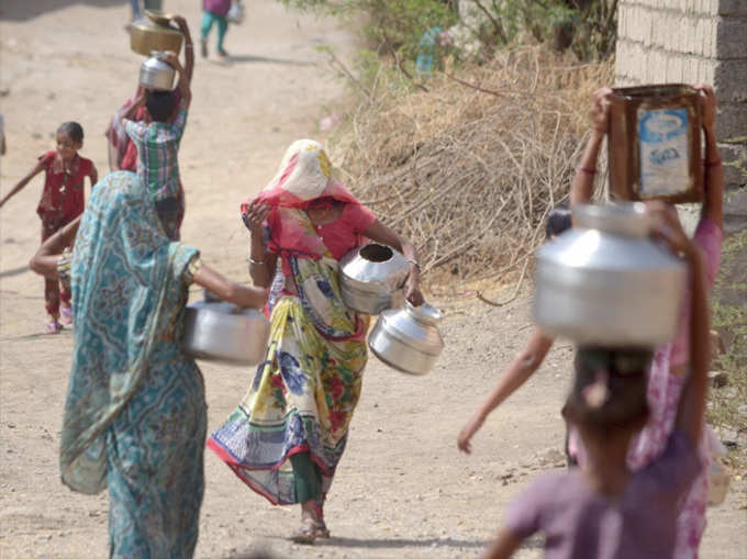 गुजरात के सौराष्ट्र में सूखे का भयानक चेहरा