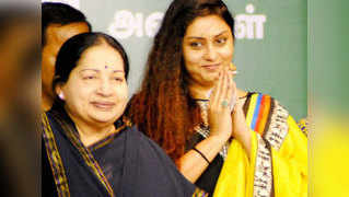 Tamil Nadu elections: Actor Namitha joins Jayalalithaas AIADMK 