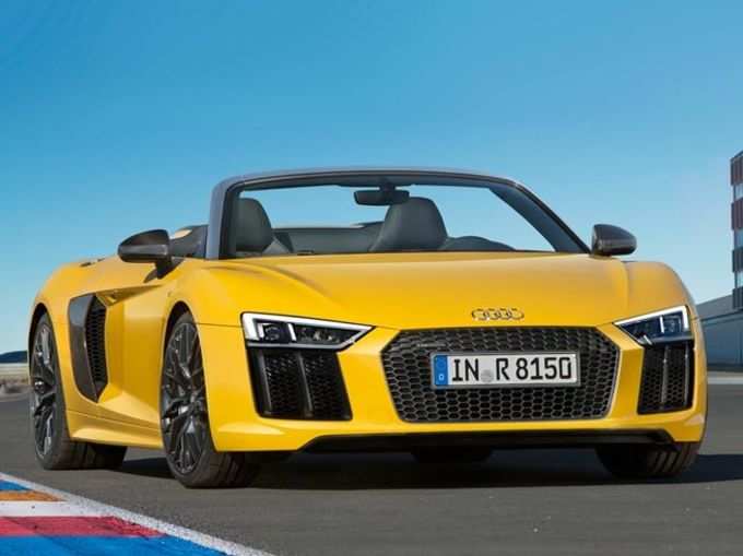 2017 आउडी R8 स्पाइडर