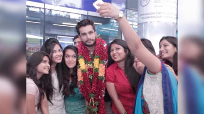 Mr India Rohit Khandelwals homecoming ceremony