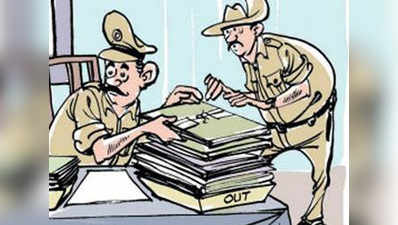 स्टिंग के बाद 4 पुलिसवाले लाइन हाजिर